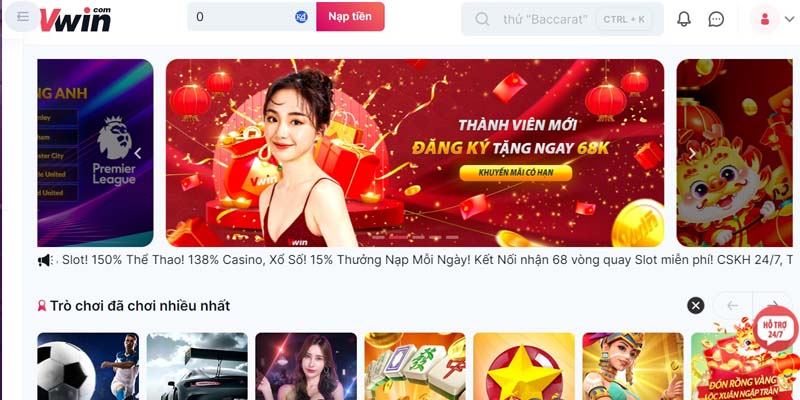 Lý do nên lựa chọn nạp tiền VWIN và tham gia giải trí